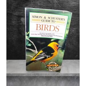 Simon & Shuster's Guide To Birds book 500 full color photos Nature Guide Series